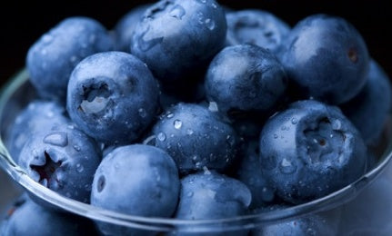 Bursting with blueberries!