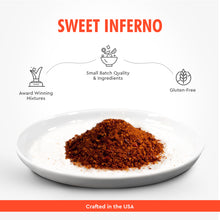Load image into Gallery viewer, Sweet Inferno Smoky Sweet Spice Rub - 4.5oz