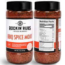 Load image into Gallery viewer, BBQ Spice Spice Mojo Sweet &amp; Spicy BBQ Rub - 11oz
