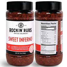 Load image into Gallery viewer, Sweet Inferno Smoky Sweet Spice Rub - 9oz
